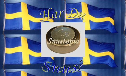 Snustopian Flag Business Card